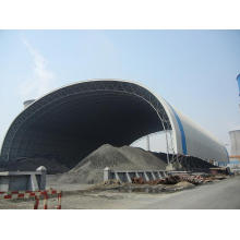 Conception et construction de hangar à charbon de structure en acier de cadre d&#39;espace